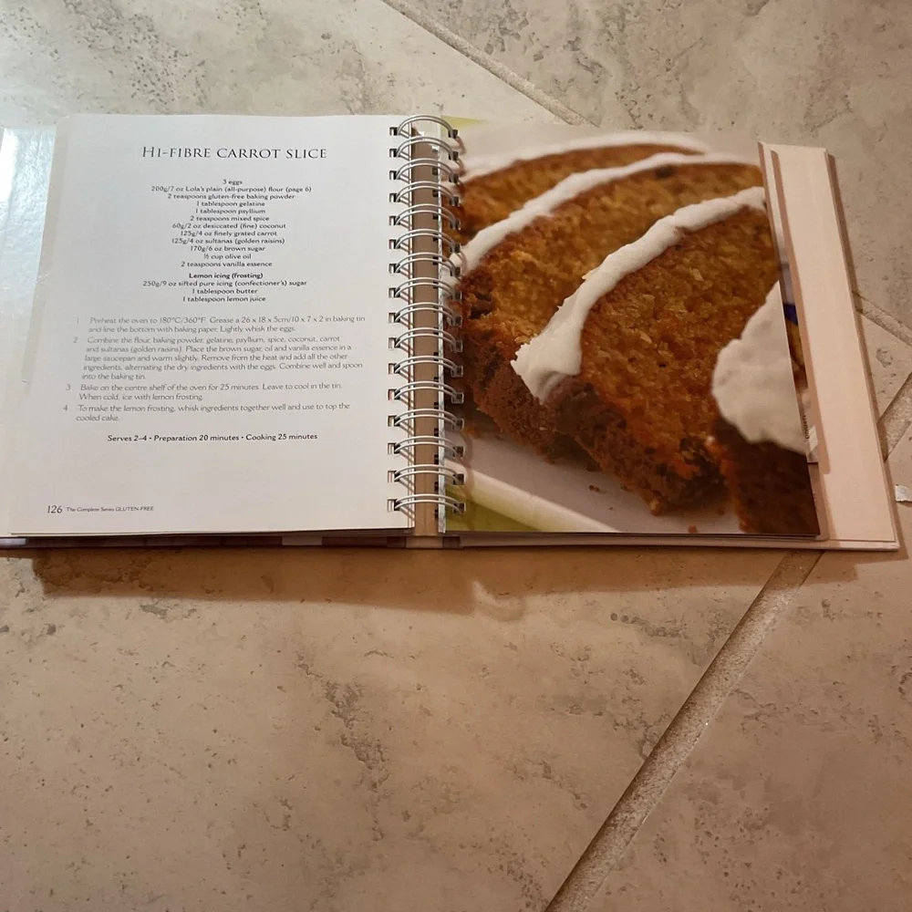 Gluten-Free (Complete Series) cookbook published by Hinkler Books.